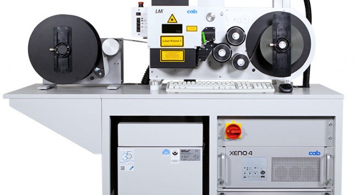 CAB LM+ Laser label marking system